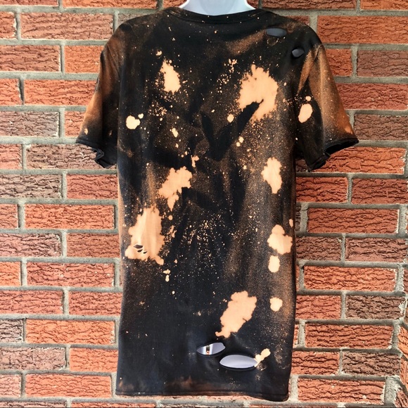 Journey Tee! Acid washed & distressed by hand! - Picture 4 of 5